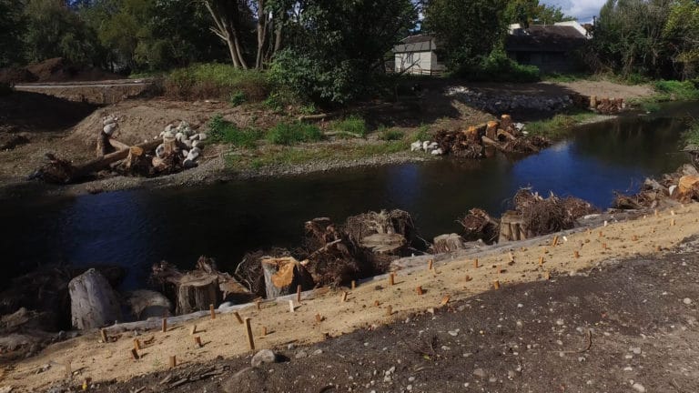 New Park with Salmon Run Views