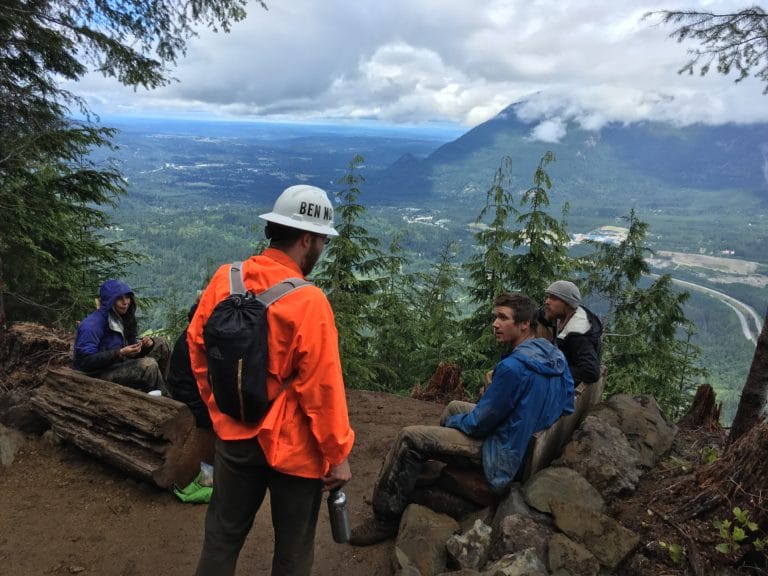 Working Together For New Trail on Mt. Washington
