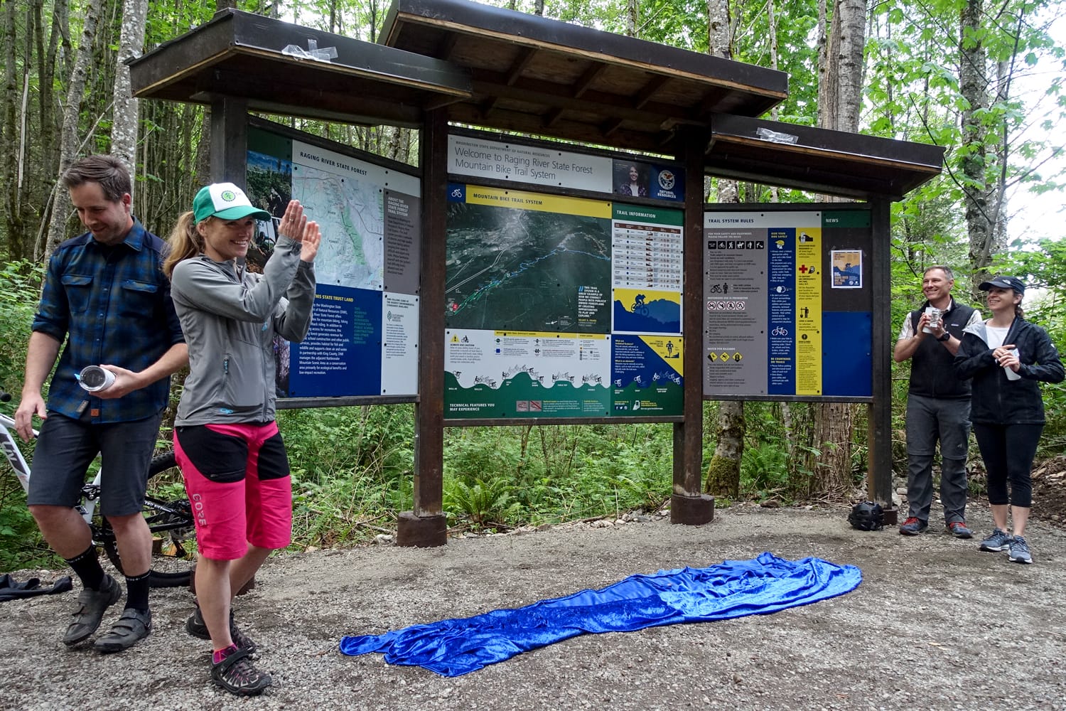 Seventeen miles of new trail built in the Raging River State