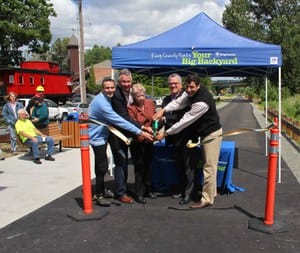 East Lake Sammamish Trail segment paved and improved
