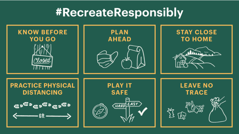 New Washington Outdoor Coalition Shares Six Important Tips for How to #RecreateResponsibly