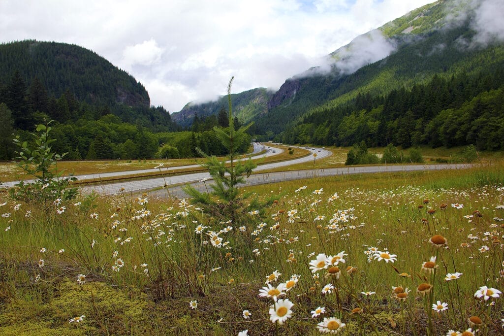 View of Interstate 90