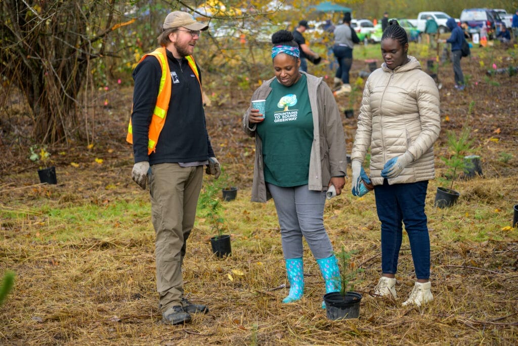 Mountains to Sound Greenway Trust restoration event