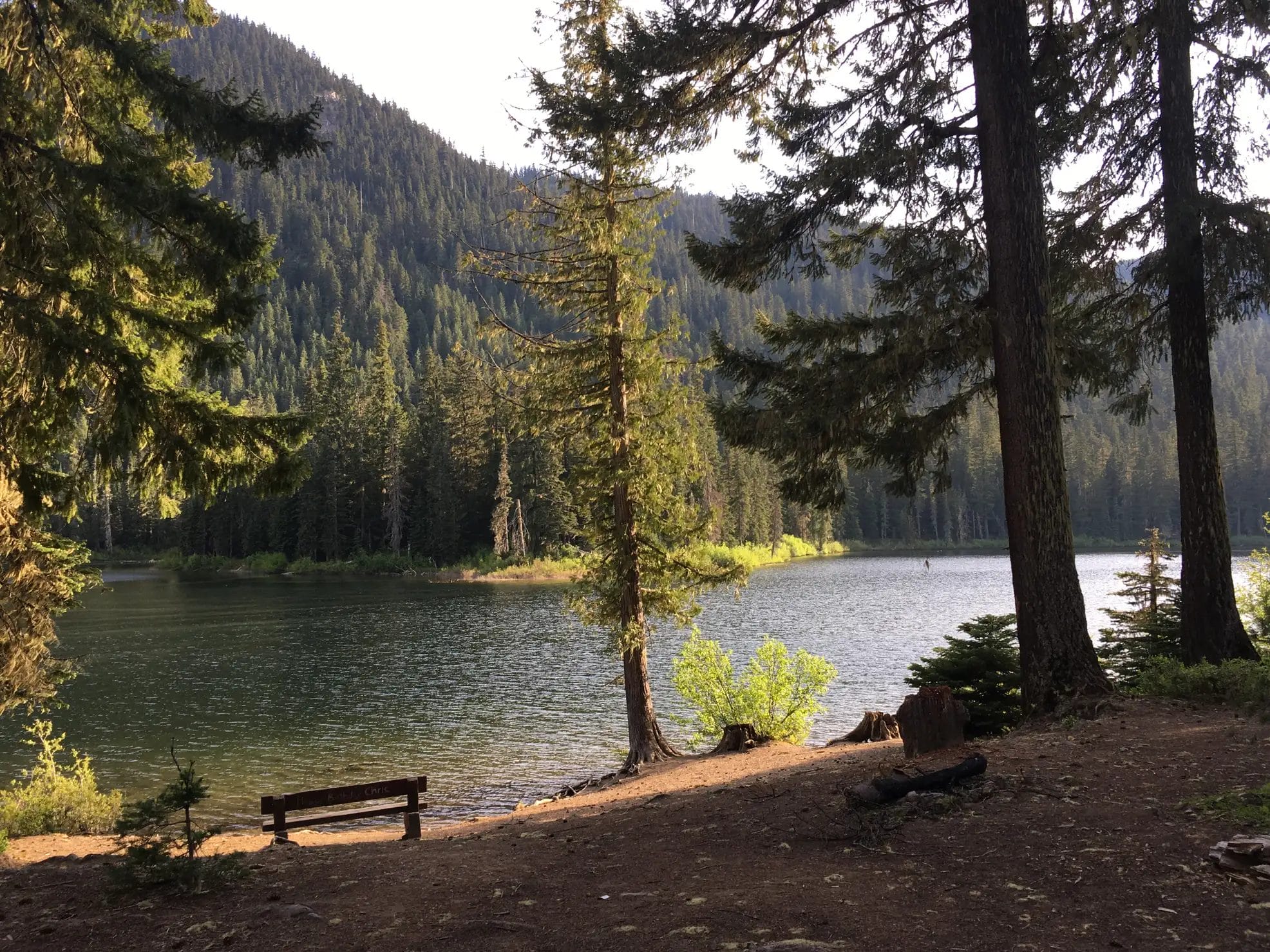 Owhi Campground on Cooper Lake